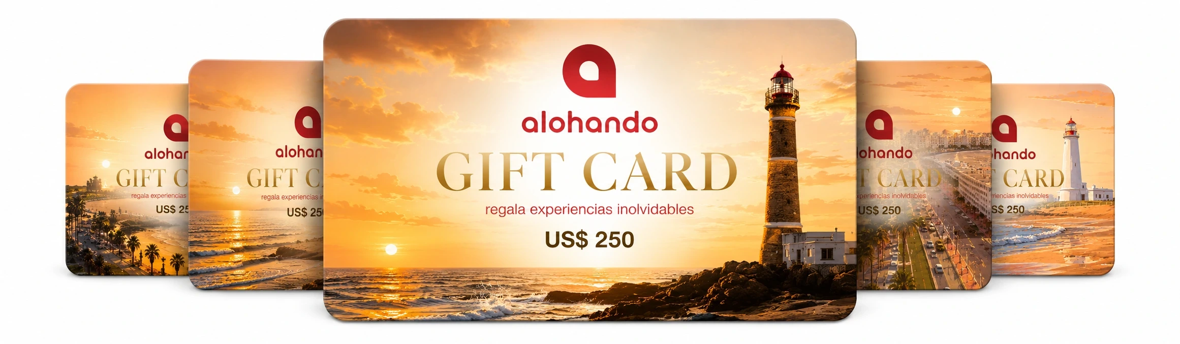 Alohando Gift Cards to give travel experiences in Uruguay