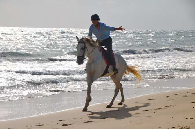 Paseo a caballo en José Ignacio
